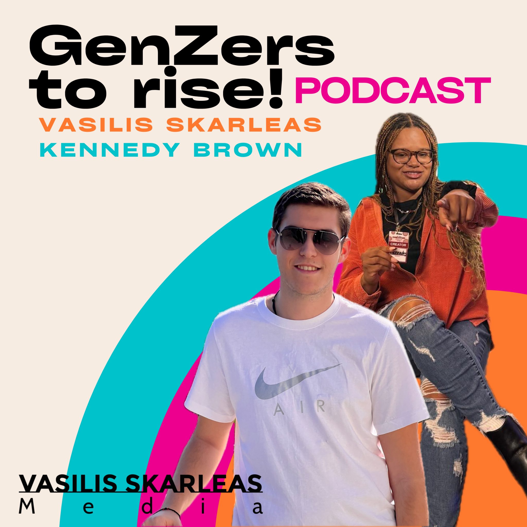 listening to genzers to rise podcast